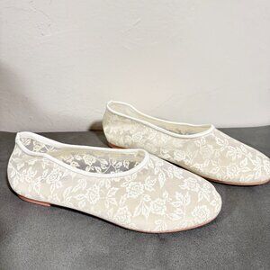 My Mum Made it. mesh flats lace style (code012)